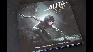 book flip) Alita: Battle Angel - The Art and Making of the Movie