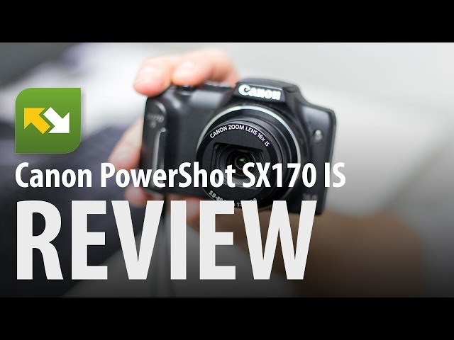Canon PowerShot SX170 IS : Review - YouTube