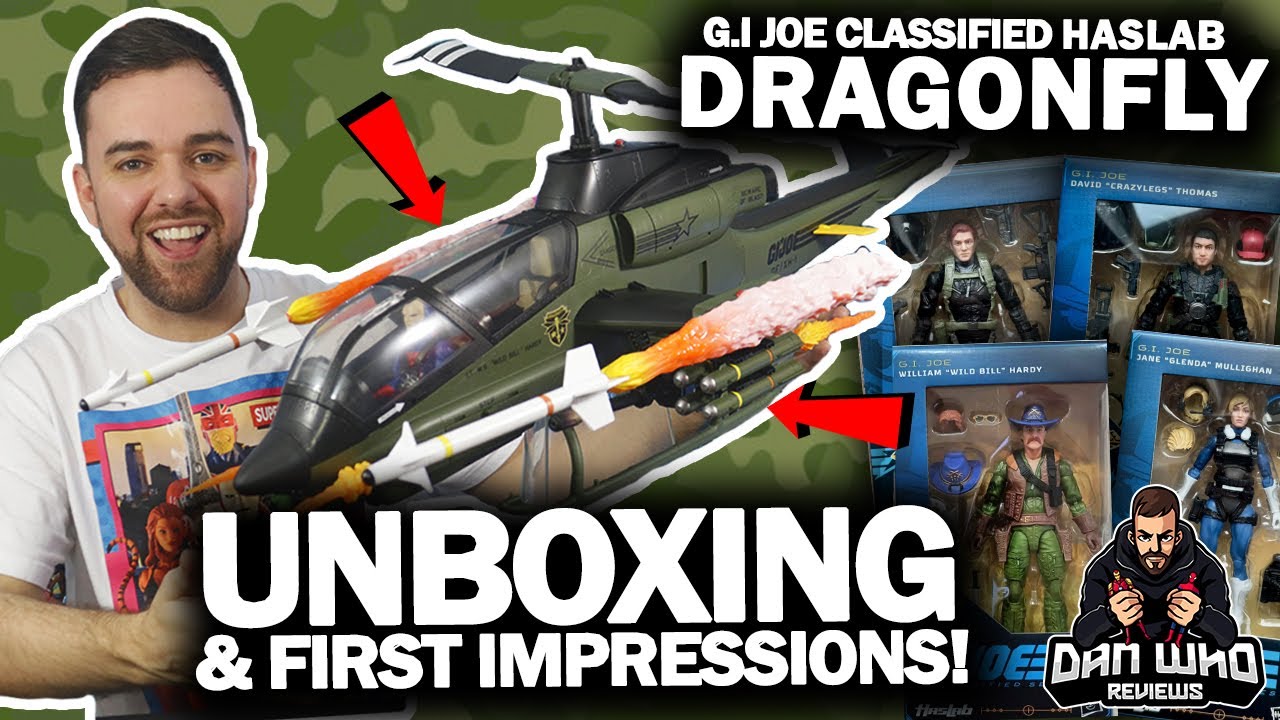 G.I. Joe Classified Haslab Dragonfly Assault Copter Dragonfly (XH