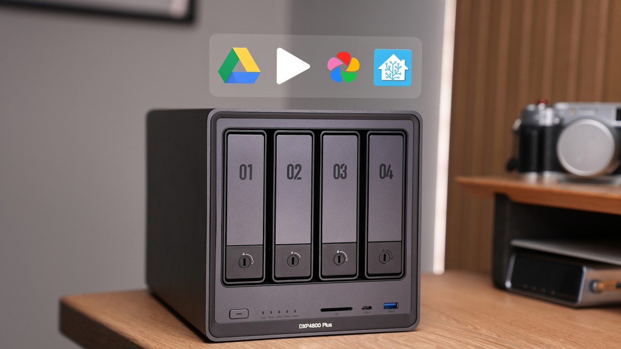 Replacing my Cloud Storage Forever: UGREEN NAS DXP4800+ - YouTube