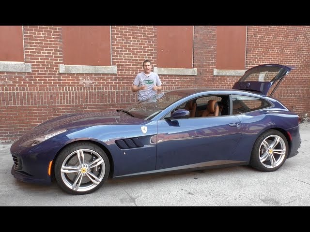 The Ferrari GTC4Lusso Is a $350,000 Hot Hatchback - YouTube