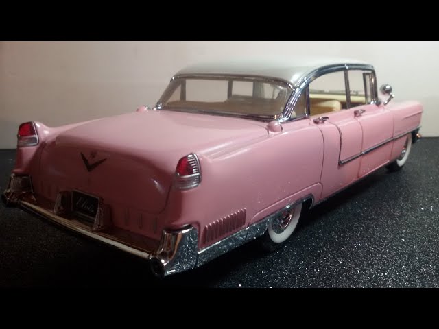 Review of a 1:18 1955 Elvis' Pink Cadillac Fleetwood - YouTube