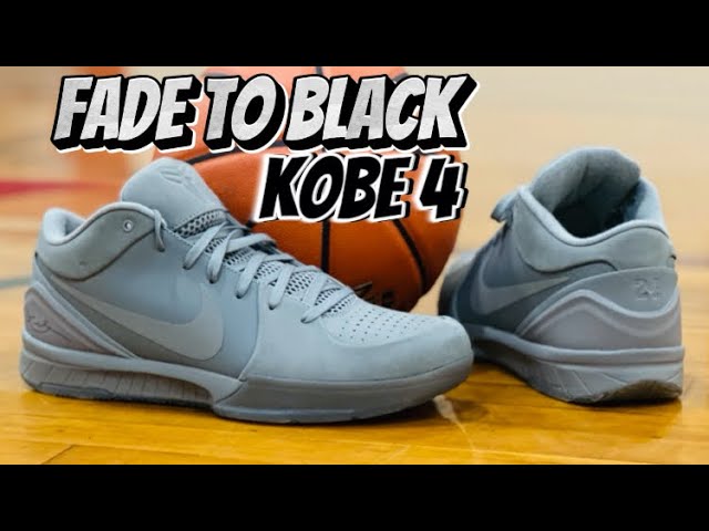 New batch! Kobe 4 Fade To Black GX review! How good are these