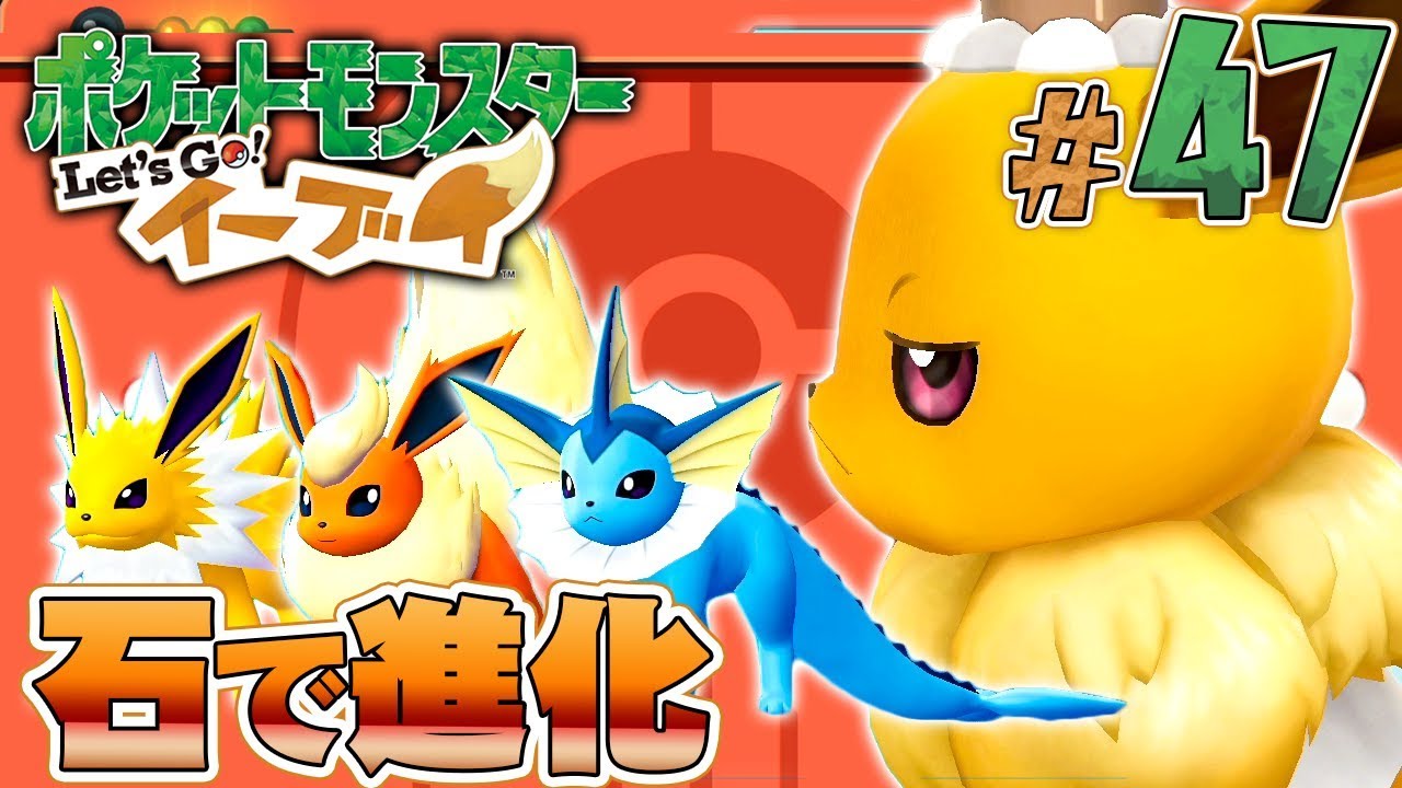 図鑑を埋めようとしたらイーブイの目線が冷たい