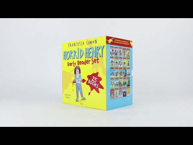 Horrid Henry Early Reader Set 25 Books Collection Box Set - YouTube