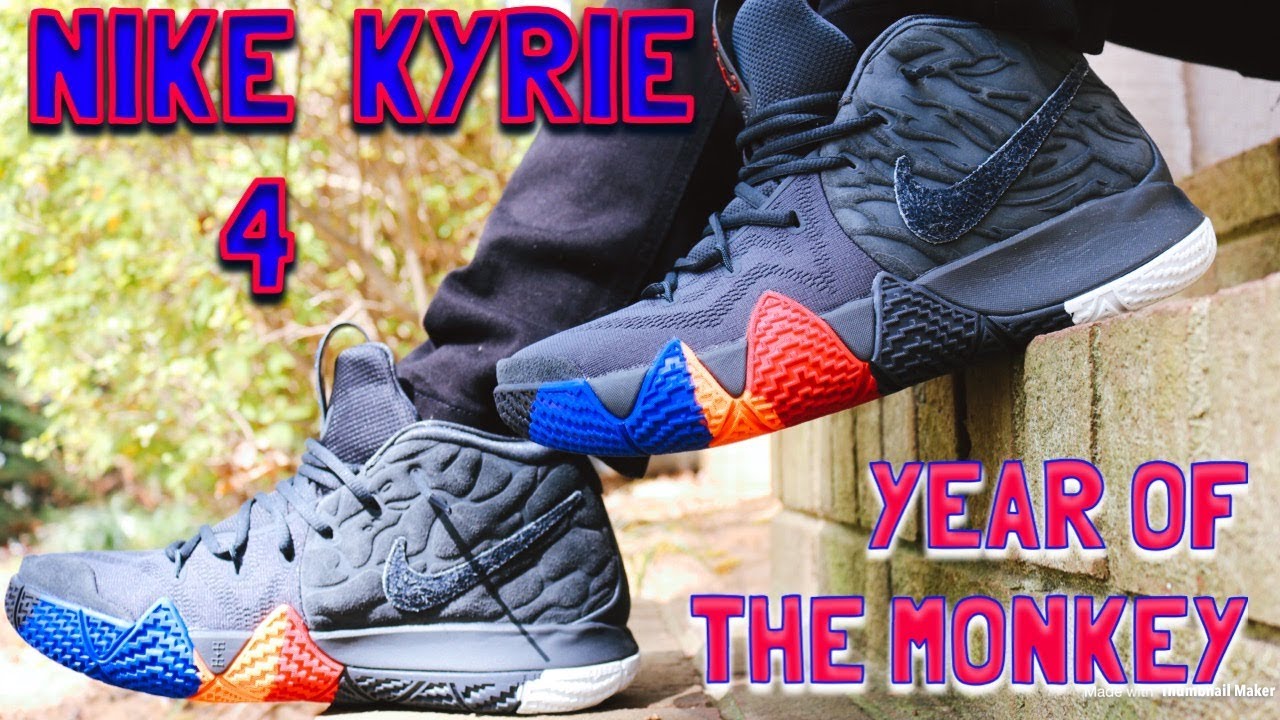 NIKE KYRIE 4 YEAR OF THE MONKEY IN DEPTH REVIEW & GAS ON FEET