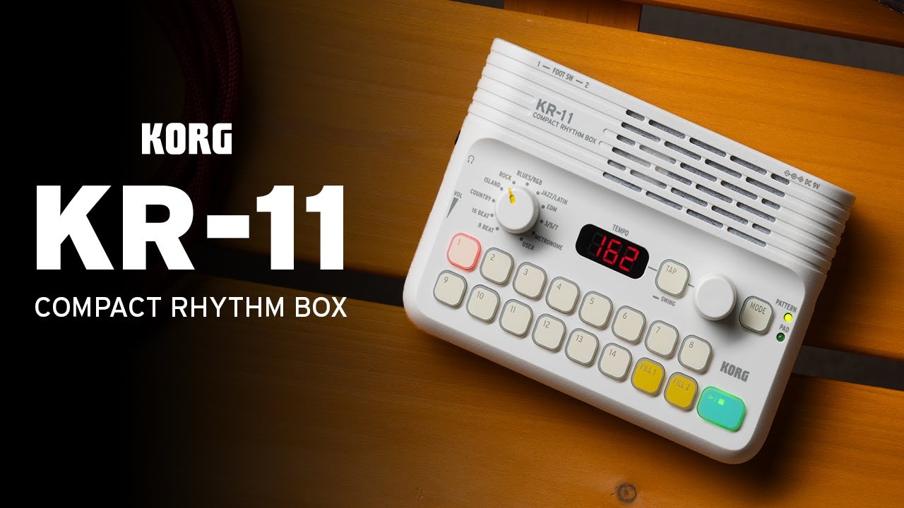KR-11 - COMPACT RHYTHM BOX | KORG (Japan)