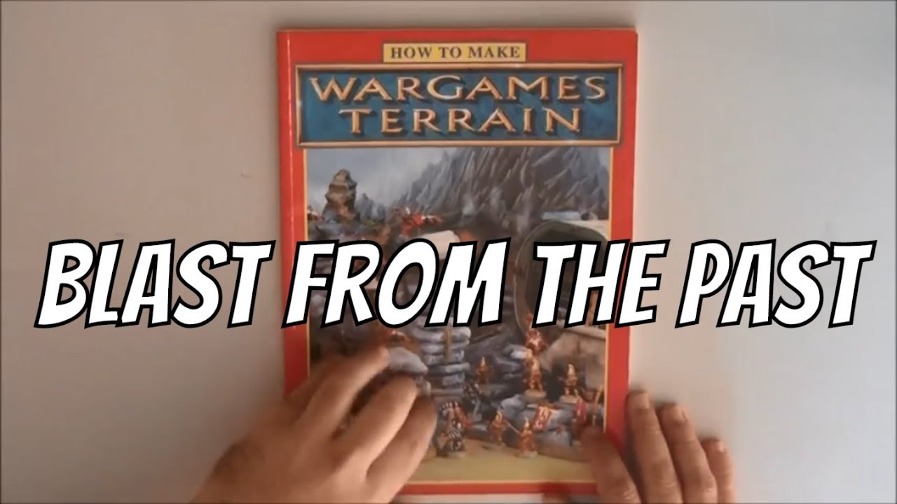Blast from the Past How to make Wargames Terrain - YouTube