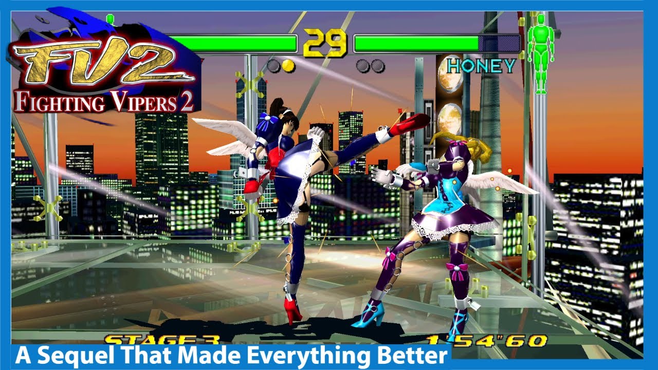 全てを修正した続編！ファイティングバイパーズ2！セガのバーチャじゃ