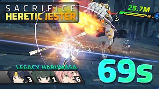 The Haru Classic | Qingyi Nicole Harumasa vs Heretic Jester in 69s