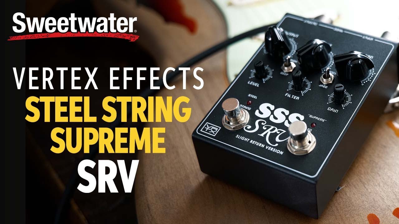 新製品情報】Vertex Steel String Supreme [Slight Return Edition