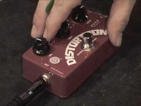 Zvex Vextron Series DISTORTRON guitar effects pedal demo - YouTube