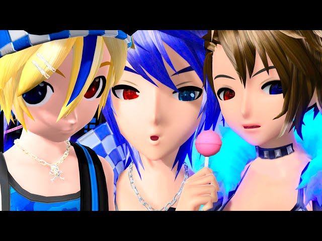 Project DIVA AFT】『虎視眈々 (Koshitantan)』【KAITO V3・鏡音レン