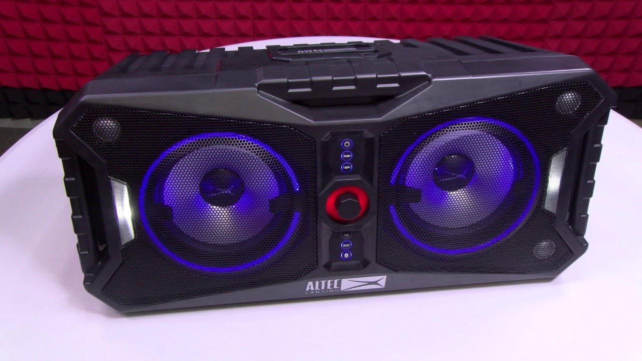 Altec Lansing Xpedition 8 - Activate BEASTMODE! - YouTube