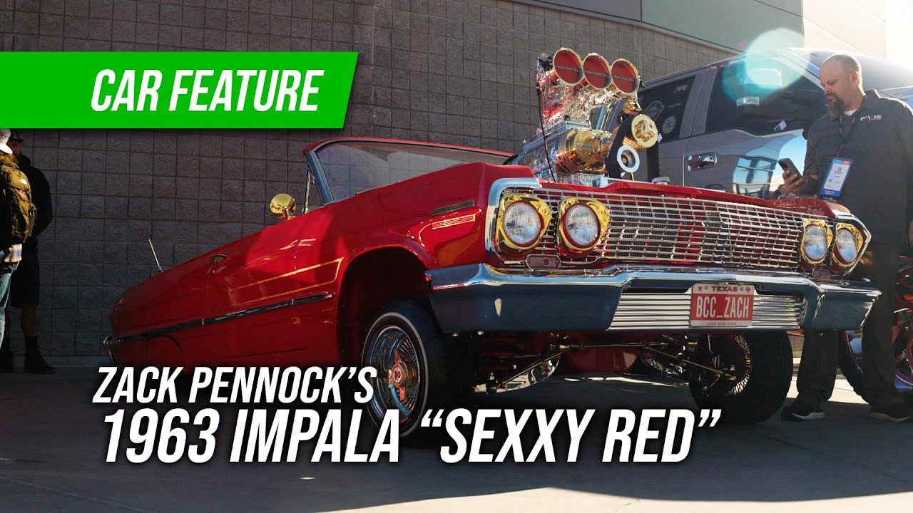 Sexxy Red: The '63 Chevy Impala That Ate SEMA 2024 - YouTube