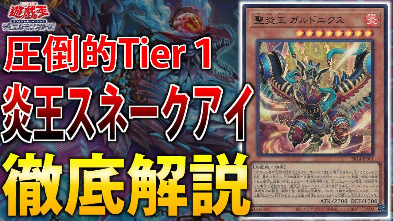 遊戯王OCG】今期最強デッキ！炎王スネークアイを徹底解説【デッキ解説