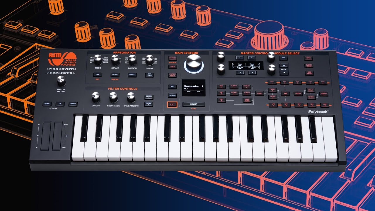 土日限定値下げ！】レア！HYDRONIUM アナログシンセサイザー ジャンク