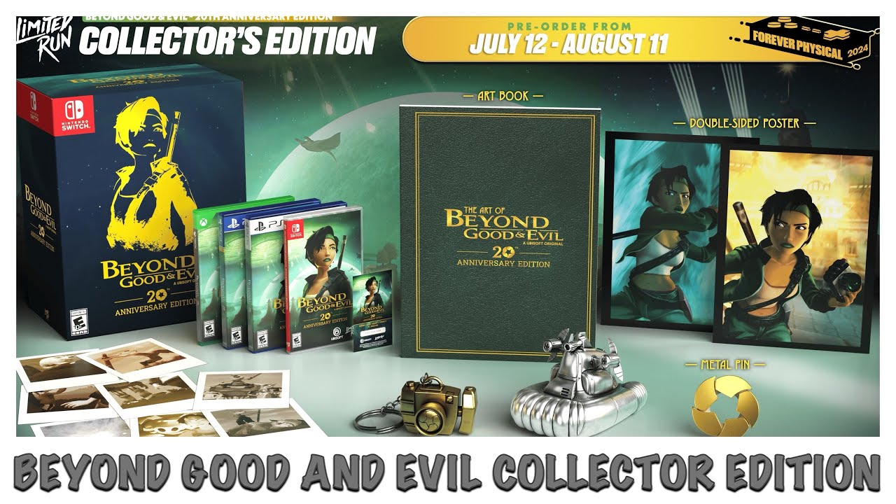 BEYOND GOOD & EVIL 20TH ANNIVERSARY EDITION IS $124.99 USD - YouTube
