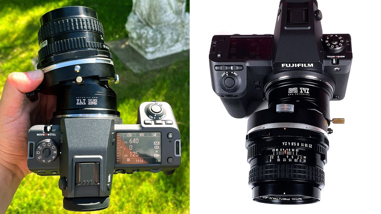 A Medium Format Tilt-Shift Lens Adapter for Fujifilm GFX Cameras