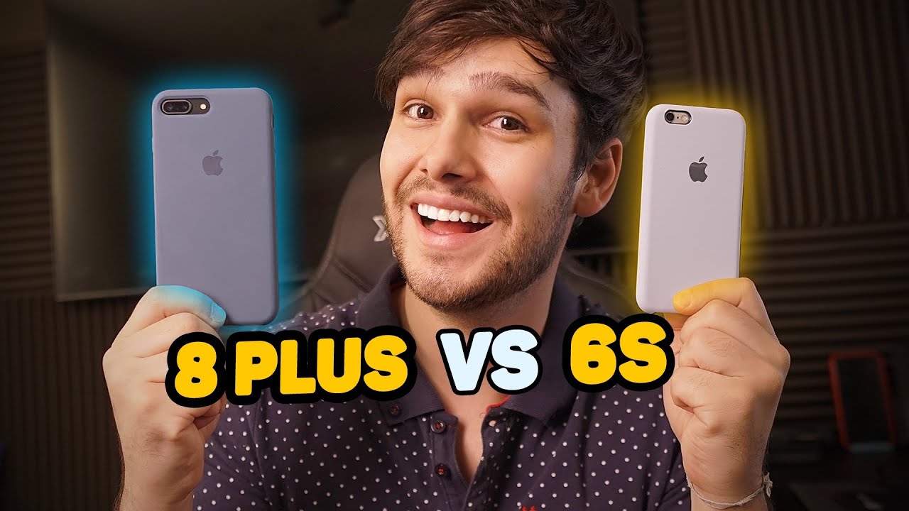 IPHONE 6S vs IPHONE 8 PLUS - SPEED TEST - YouTube