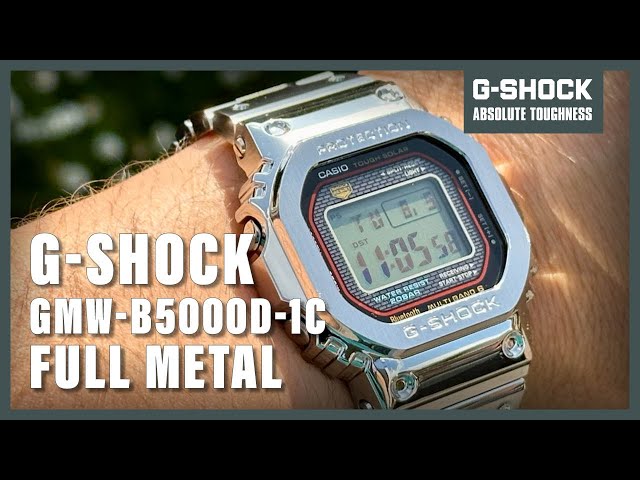 Unboxing The New Casio G Shock GMW-B5000D-1C - YouTube
