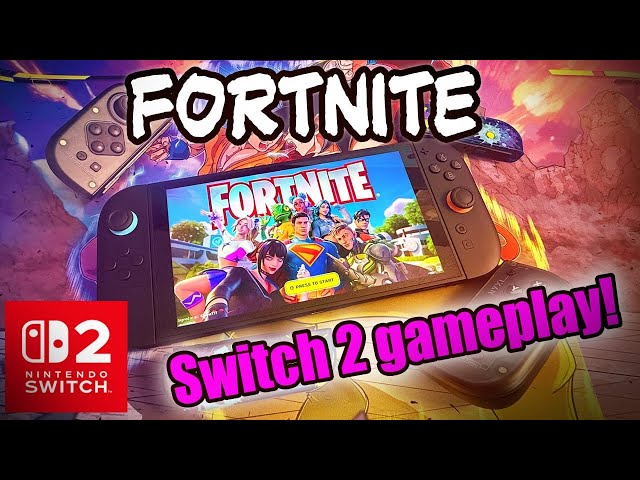 Nintendo Switch 2 | Fortnite Gameplay | Handheld - YouTube