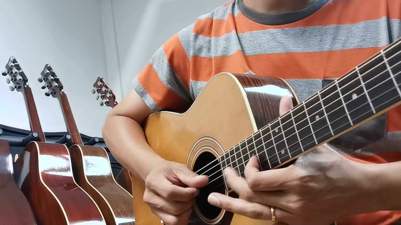 Yamaha FG-360 Japan 1973 ป้ายเขียว หลัง Coral rosewood : รีวิว