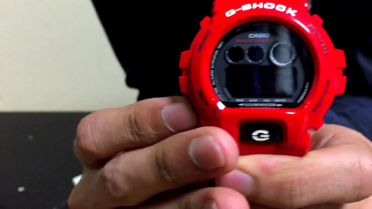 G-Shock GD-X6900RD-4JF Solid Red special January 2016 released
