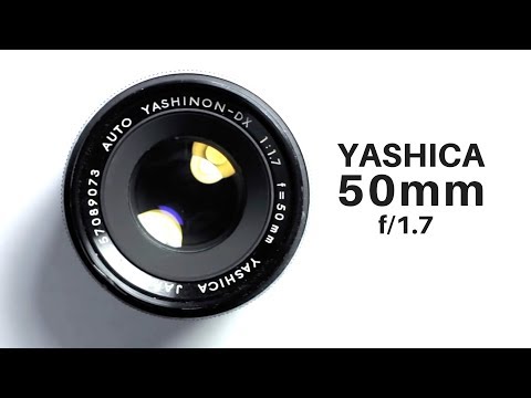 The Yashica Yashinon 50mm f/1.7 Lens Review - YouTube