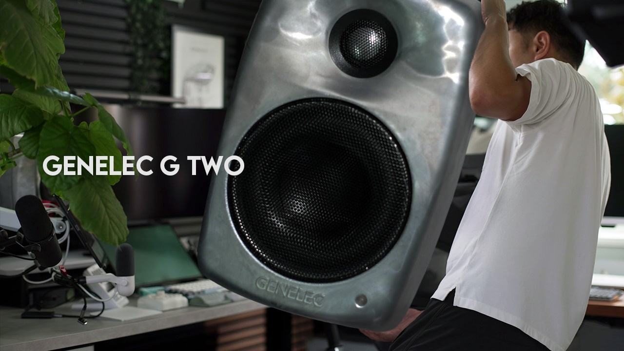 デスク環境】GENELEC G Two RAWカラーを購入 G Oneを使っていたのに
