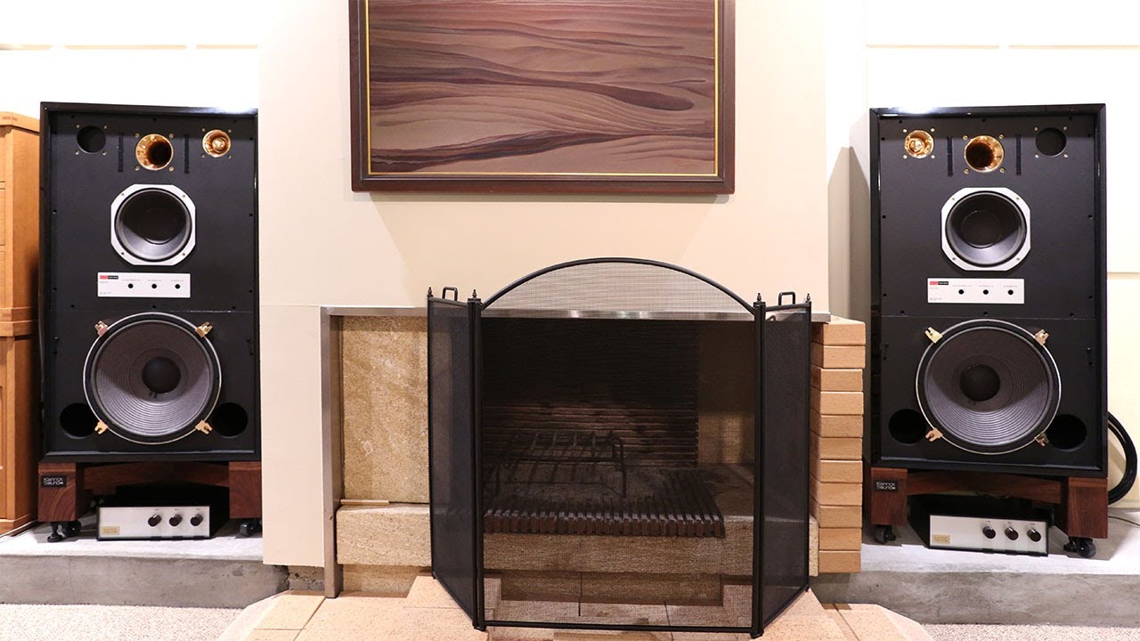 Old Vid] KRS (JBL) 4343A speakers modified by Kenrick Sound has