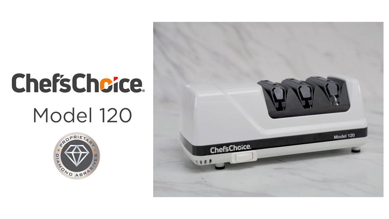 Chefs Choice 120 EdgeSelect Electric Knife Sharpener - White – Dexam