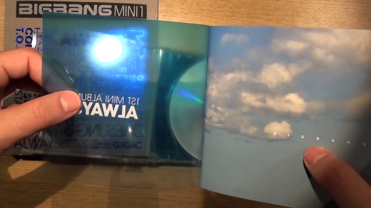 KPop Unboxing: Big Bang Mini Album Vol.1 Always - YouTube