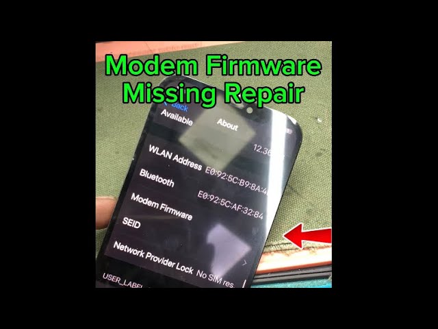 iPhone 12 Pro No Wifi Bluetooth Issue Repair - YouTube