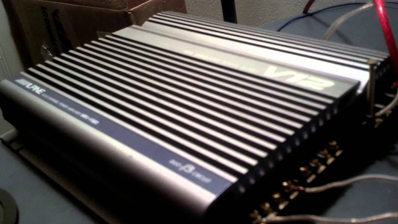 Alpine MRV-F300 V12 Duo B Circuit Amplifier - YouTube
