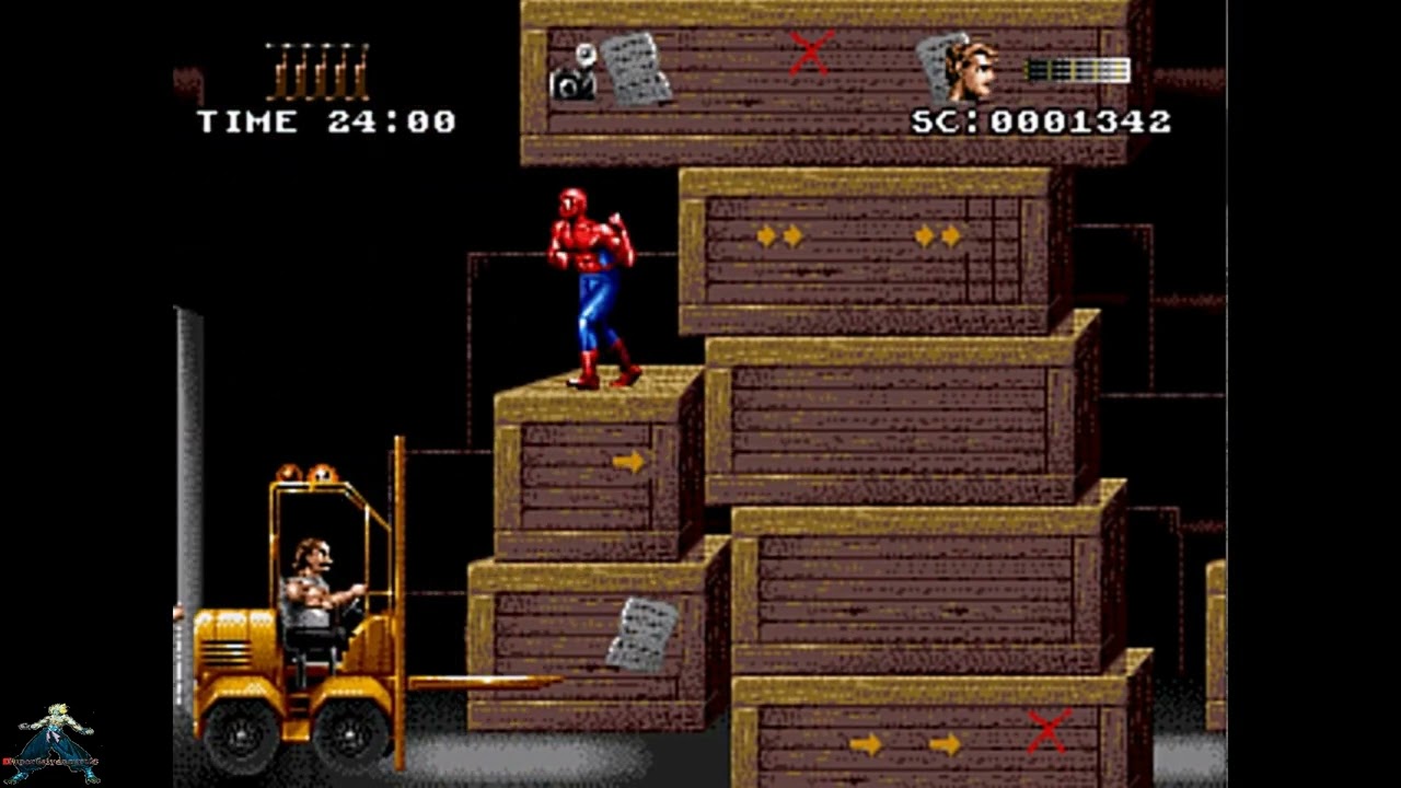 Spider-Man (Aug 9, 1990 prototype)On Sega Genesis - YouTube