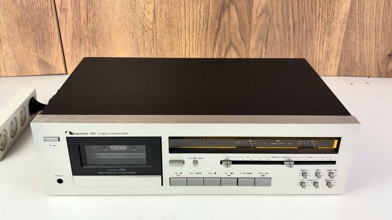 Nakamichi 480 Cassette Deck - YouTube