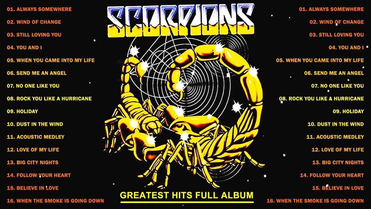 The Best Of Scorpions - Scorpions Greatest Hits Full Album 2023