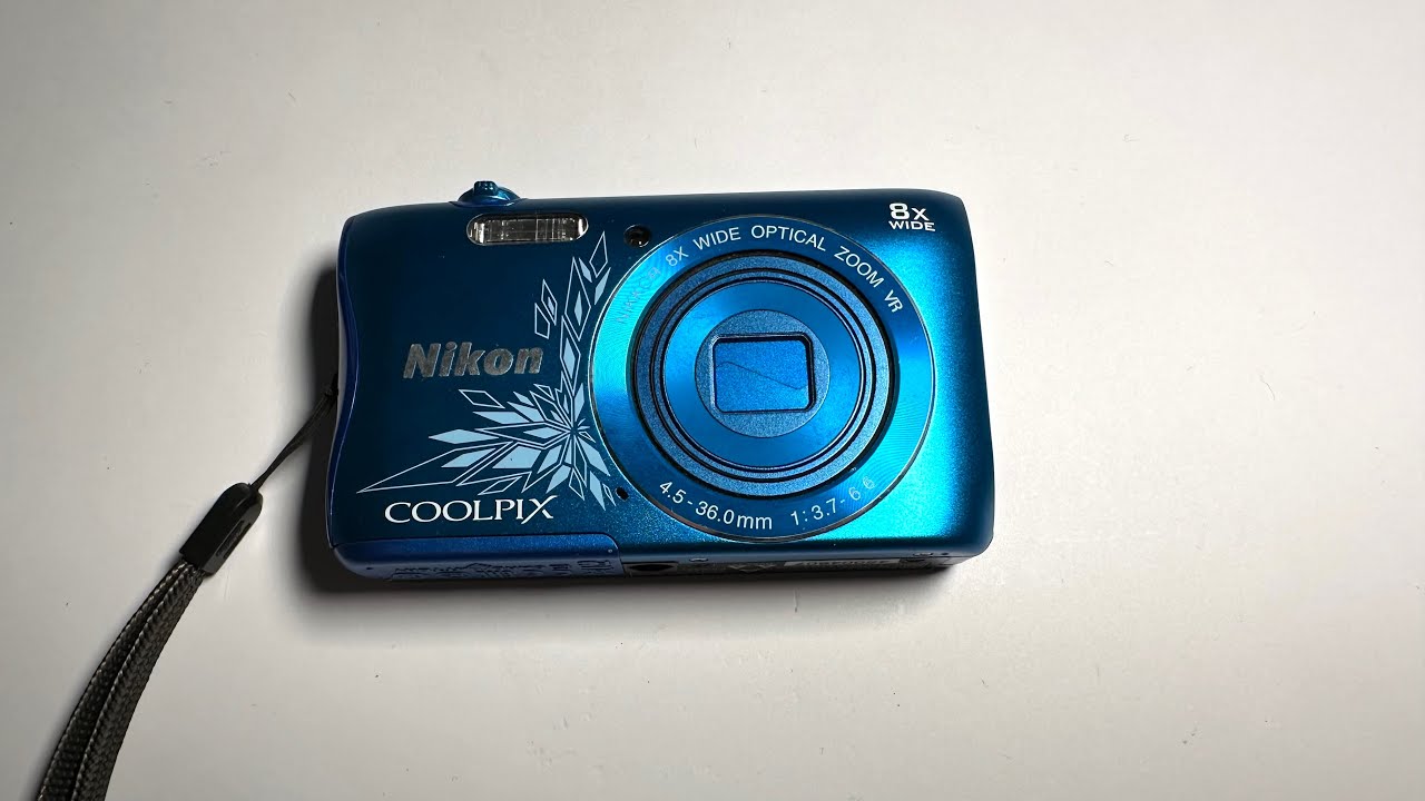 Nikon Coolpix S3700 Blue - YouTube