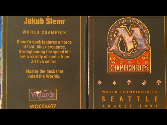 Magic: The Gathering 1997 World Championships Deck - Champion