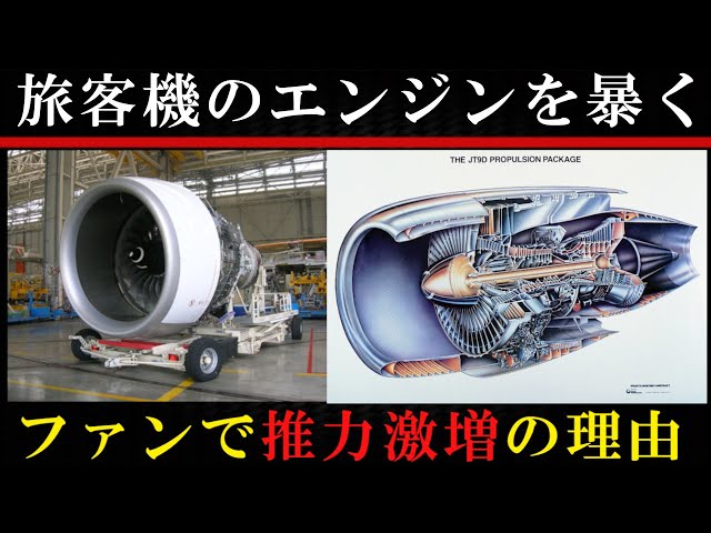 ジェット機】ターボファンエンジンの仕組み【飛行機】 - YouTube