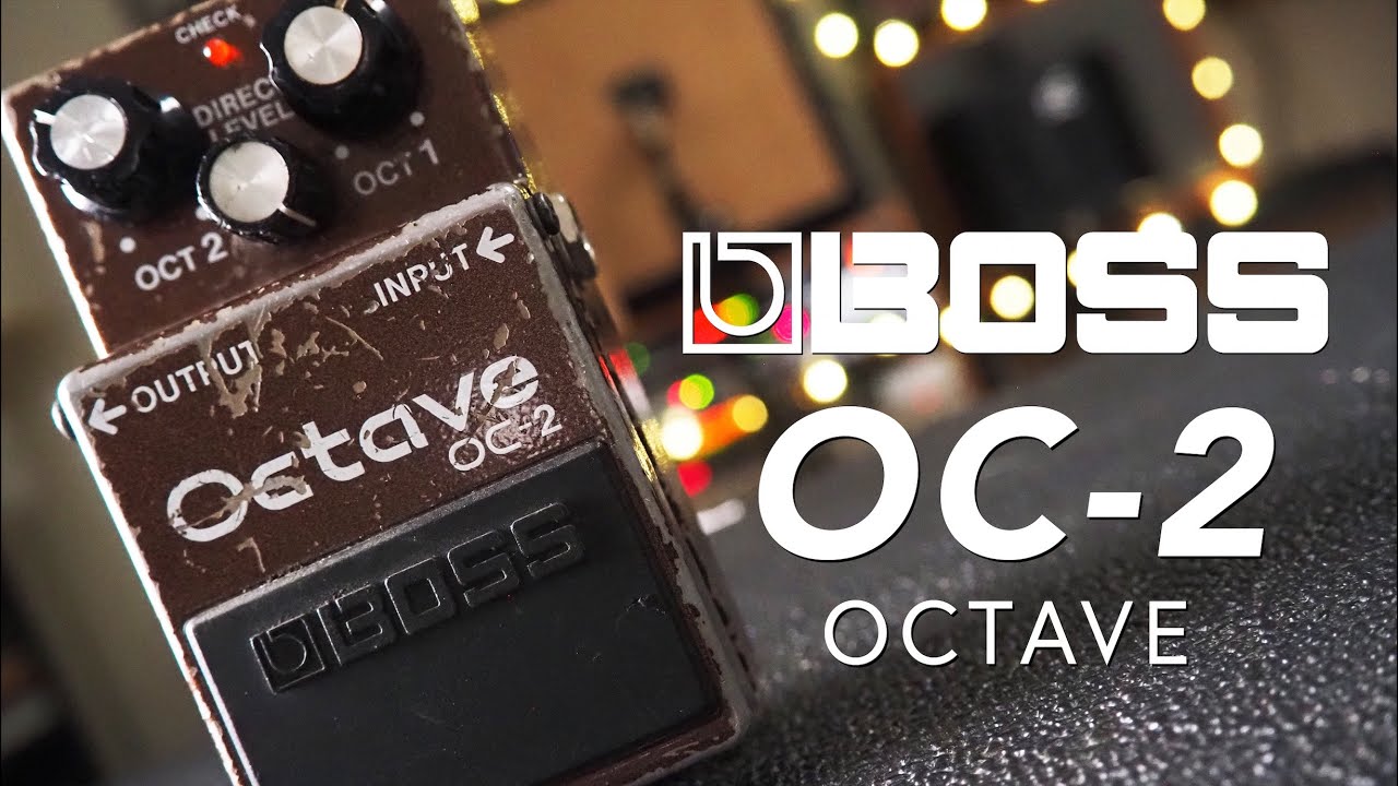 BOSSエフェクター Octave OC-2 Boss OC-2 Octave Guitar Effect Pedal
