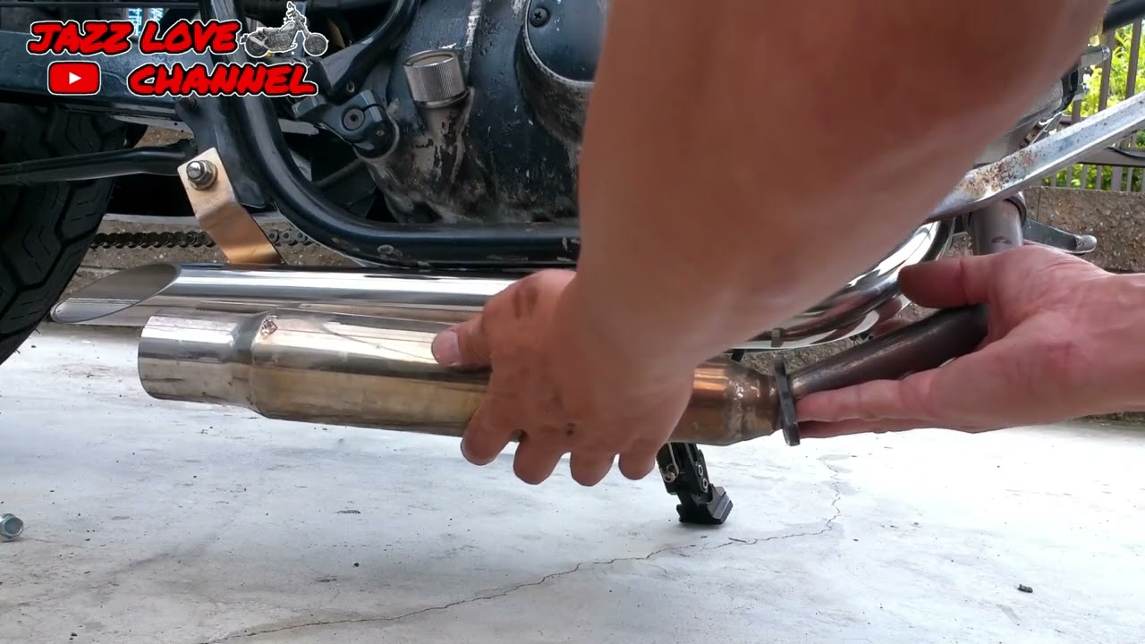 JYAZZ スラッシュカットマフラー - YouTube