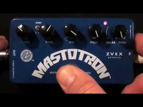 ZVex Mastotron Fuzz - YouTube