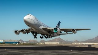 ロールス・ロイスの747-200、ウルトラファンのテスト飛行【動画