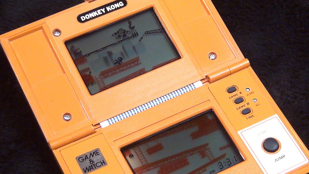 ゲームウォッチ】任天堂 ドンキーコング マルチスクリーン 電子 液晶