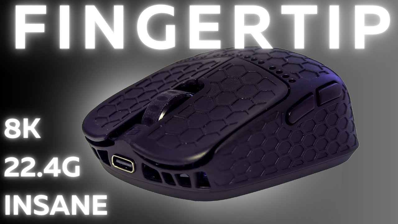G-Wolves Fenris Max 8K Wireless Mouse - Unboxing & Review - YouTube