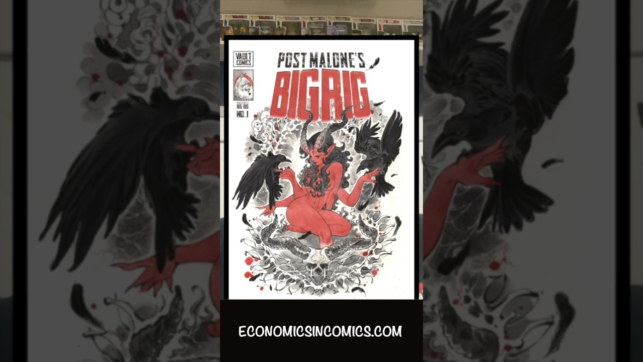 Post Malone's Comic Big Rig Features 🔥From Peach Momoko - YouTube