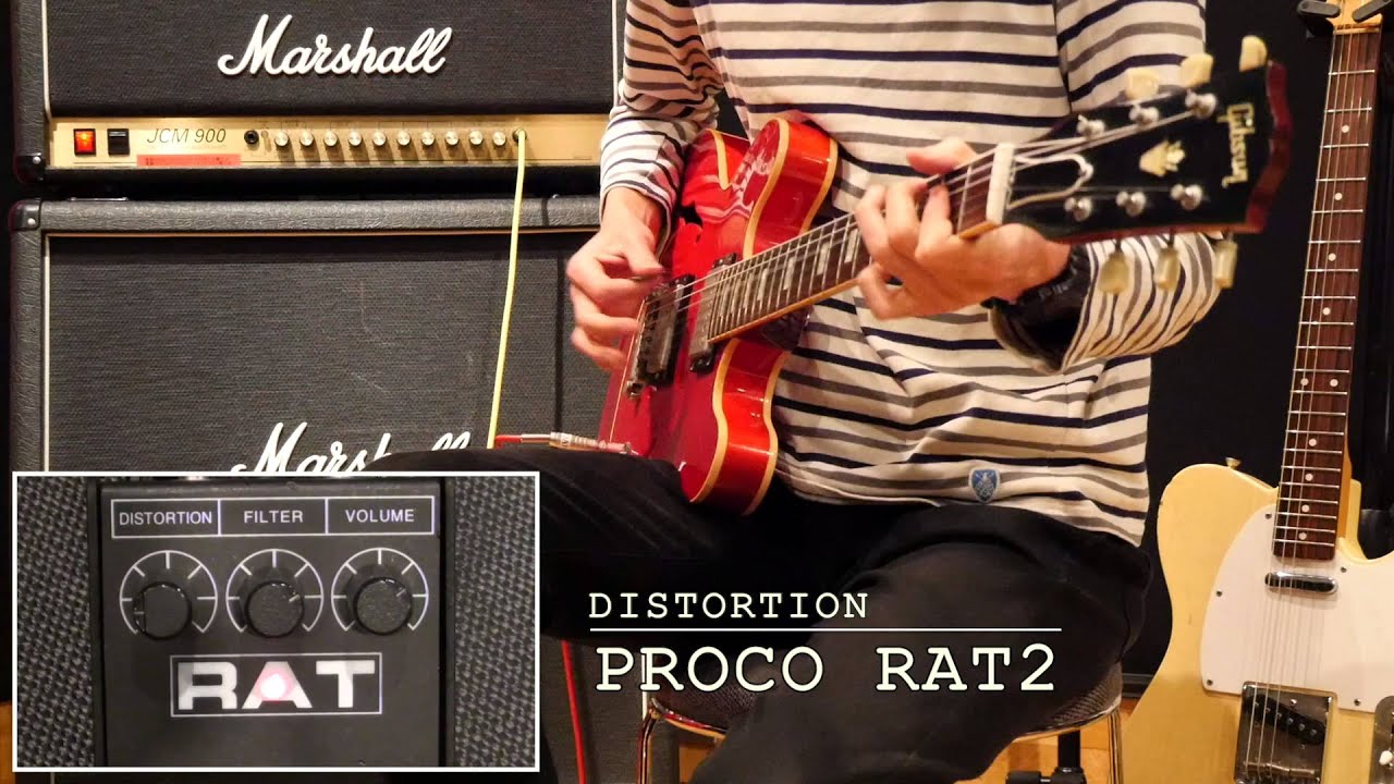 ProCo / RAT2「特集：歪みエフェクターのトリセツ」 - YouTube