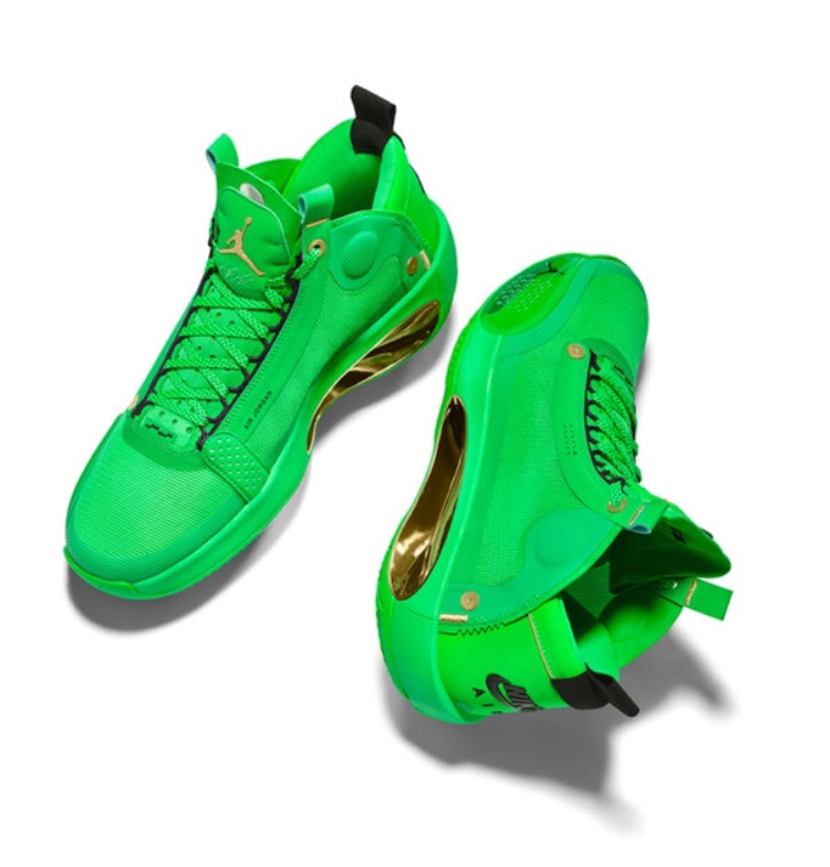 ジェイソン・テイタム仕様のエア ジョーダン XXXIV “PE グリーン” 登場